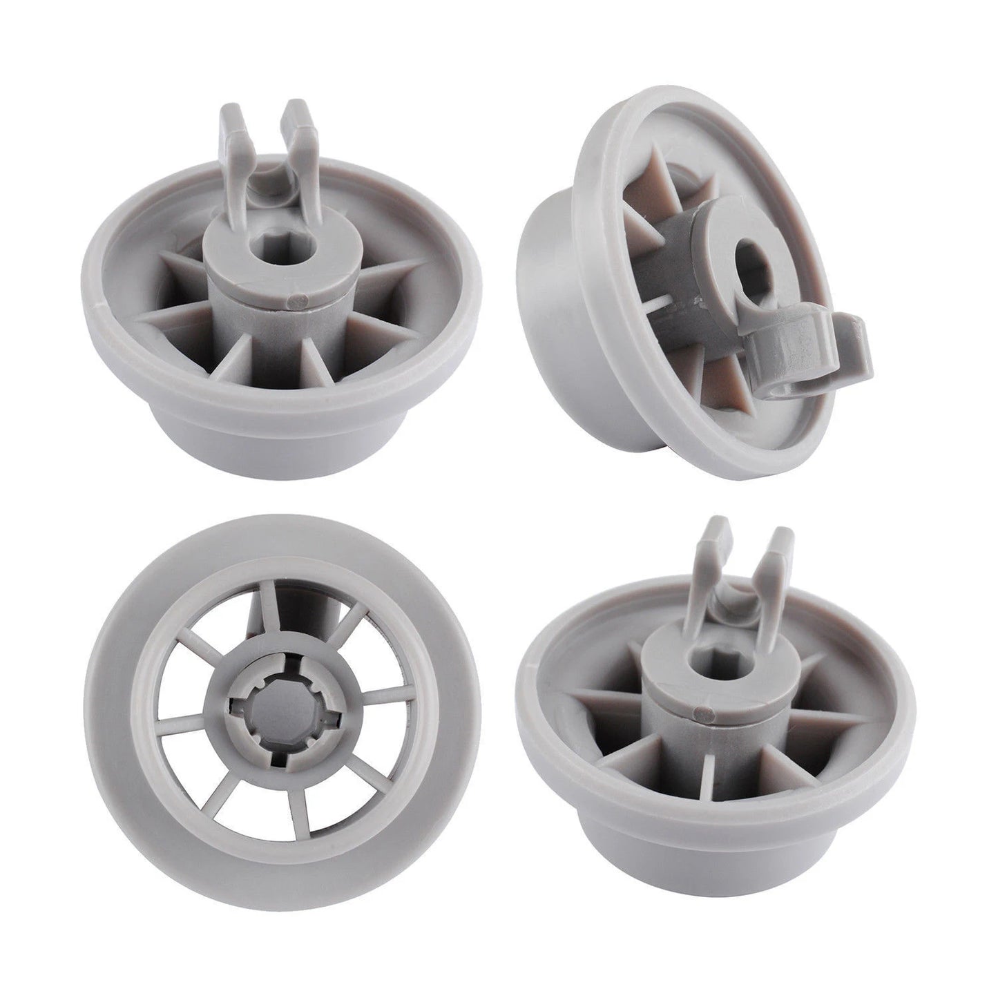 Ruedas de lavavajillas para Bosch Siemens Neff, 4 piezas, soporte para lavavajillas, ruedas de cesta, piezas de repuesto