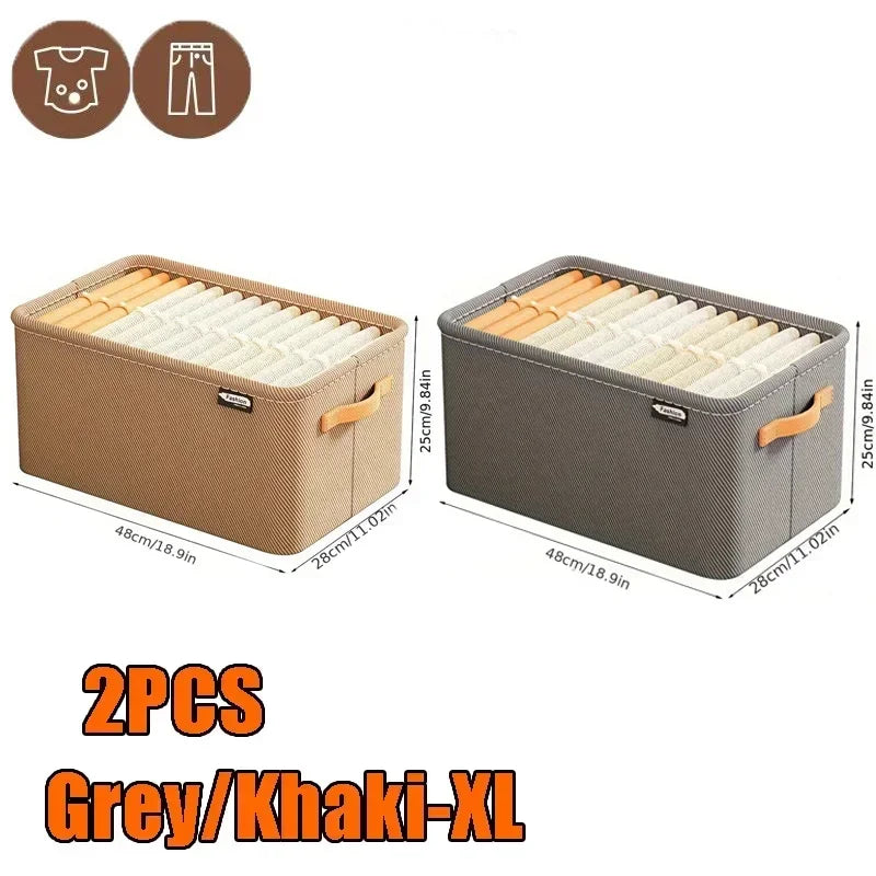 Wardrobe Storage Box for closet storage, underwear drawers, bedroom cabinet, socks, bra, pants organizer