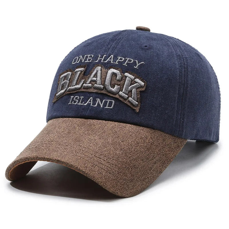 Gorra de béisbol FS Green Brown Letter para hombres, gorra snapback de hip-hop para mujeres, gorra vintage de camionero callejera, gorra de golf de moda