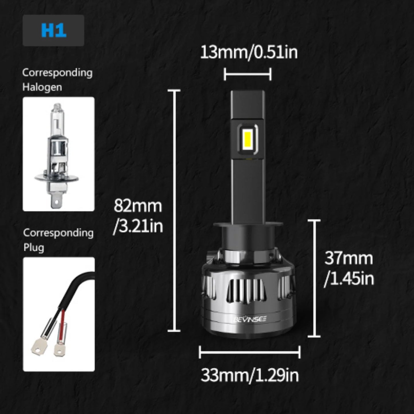 BEVINSEE V45 H7 LED Car Headlight Bulbs CANBUS H4 Hi/Lo Beam 120W 22000LM H11 H1 9005 HB3 9006 HB4 9012 HIR2 Automotive Headlights 12V For Mercedes-Benz C-Class W204 W205 E-Class W212 W213 S-Class W222 W223