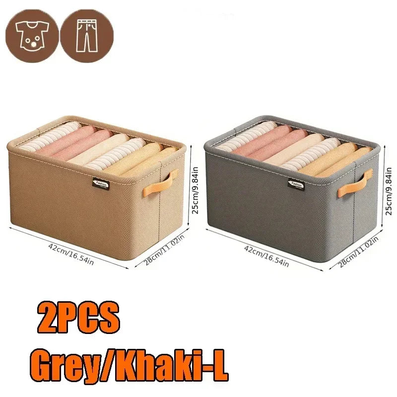 Wardrobe Storage Box for closet storage, underwear drawers, bedroom cabinet, socks, bra, pants organizer