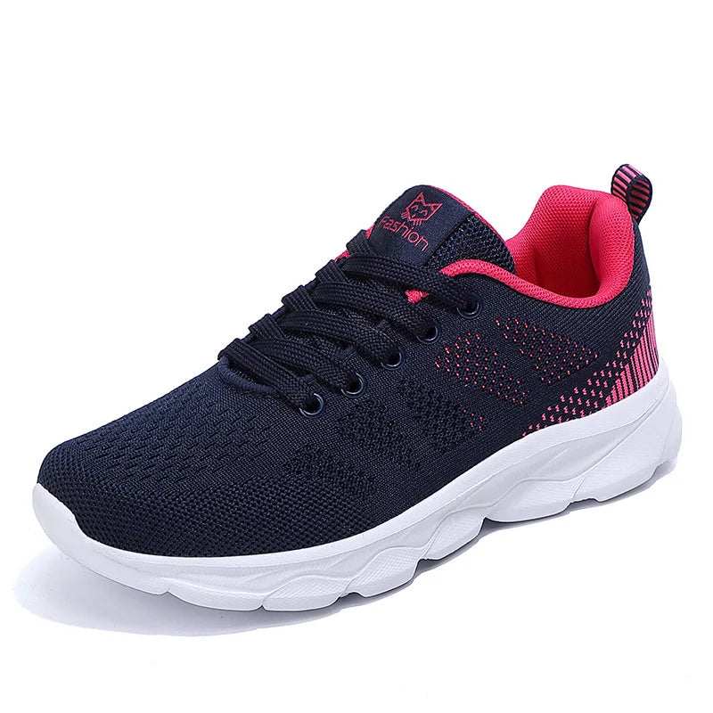 Zapatillas de deporte para mujer, zapatos de moda con plataforma, zapatillas para mujer al aire libre, zapatos deportivos transpirables para mujer, zapatillas de deporte