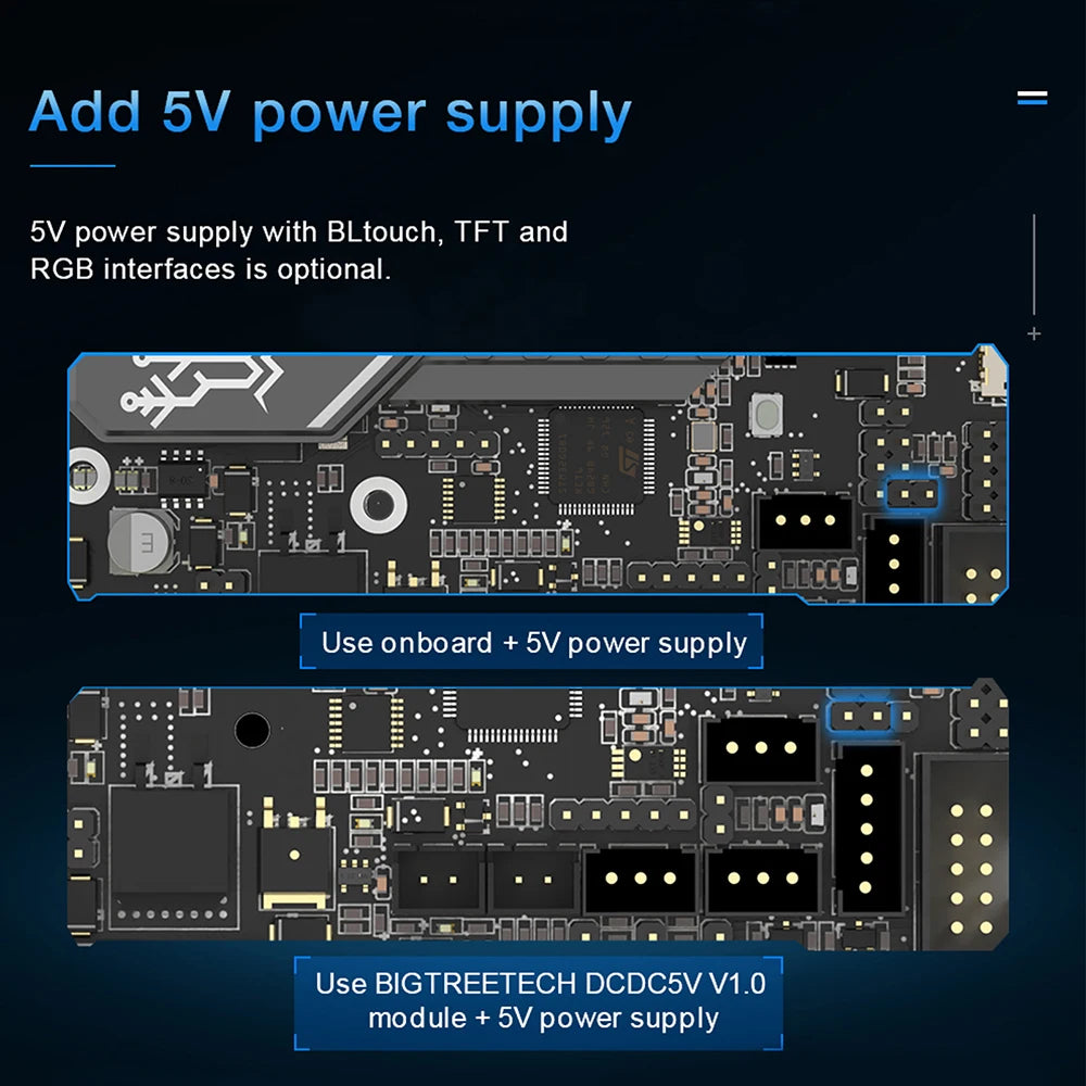 BIGTREETECH BTT SKR Mini E3 V3.0 carte mère avec TMC2209 UART VS SKR 2 carte mère d'imprimante 3D pour Ender 3 Ender 5 Pro CR 10