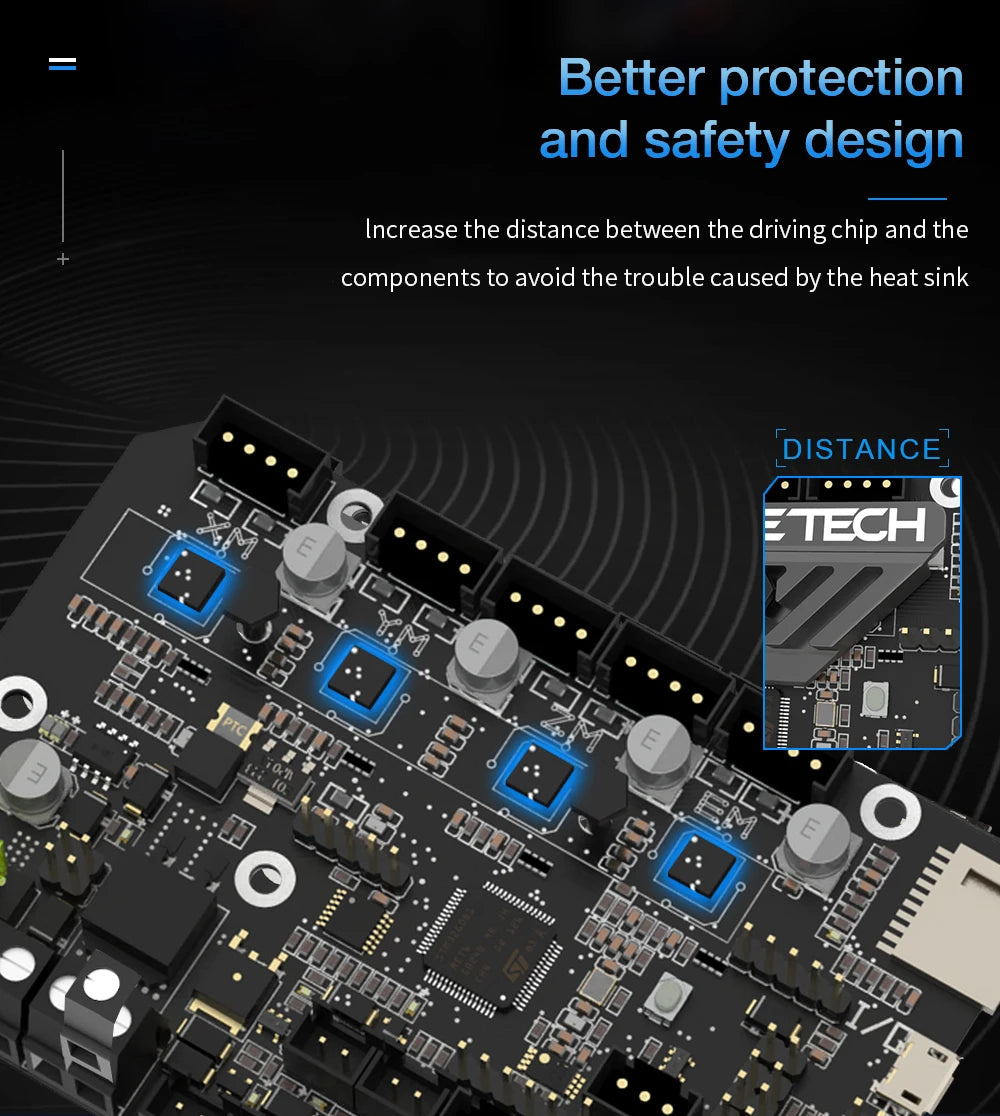 BIGTREETECH BTT SKR Mini E3 V3.0 carte mère avec TMC2209 UART VS SKR 2 carte mère d'imprimante 3D pour Ender 3 Ender 5 Pro CR 10
