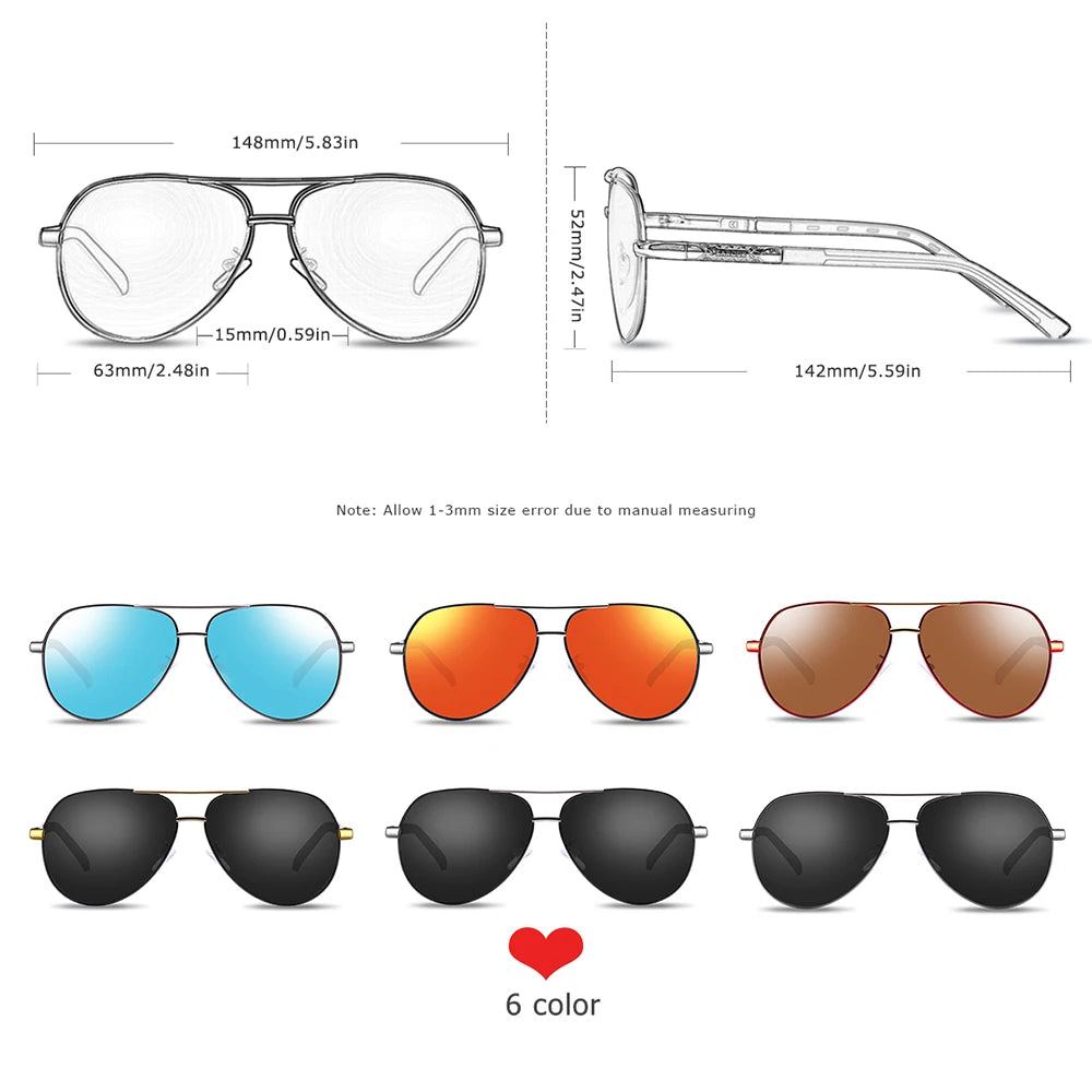 Lunettes de soleil photochromiques homme polarisées — jour/nuit, caméléon, anti-éblouissement, UV