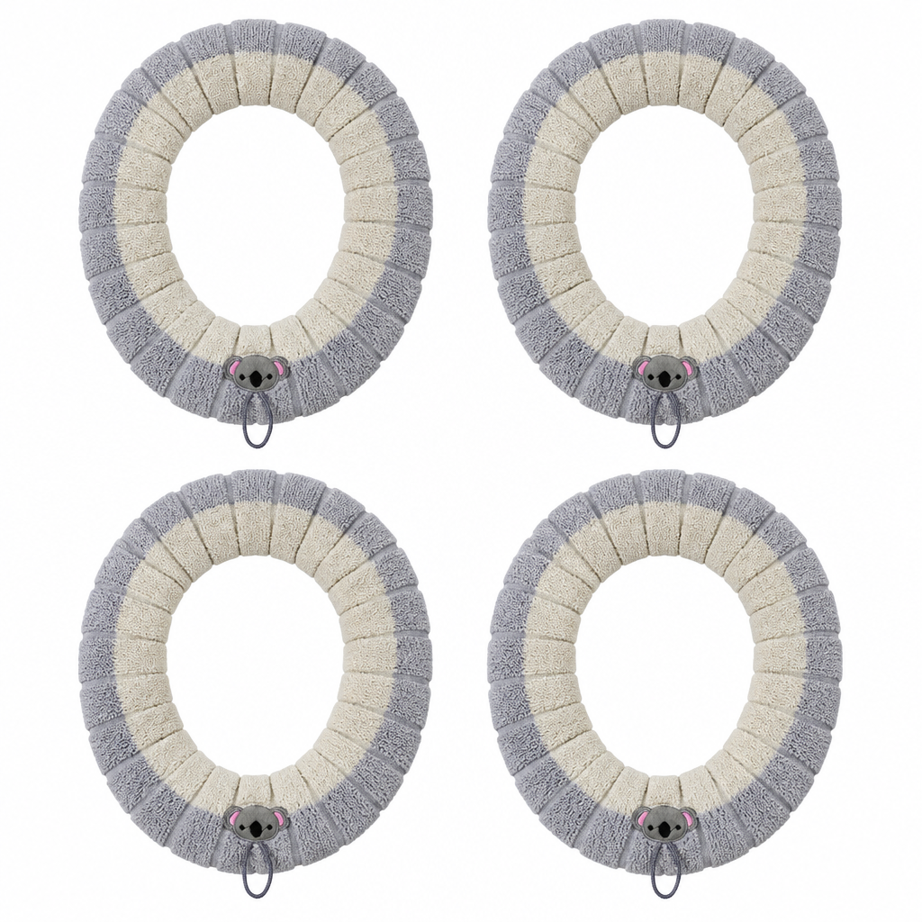 Gris et beige, 4 housses