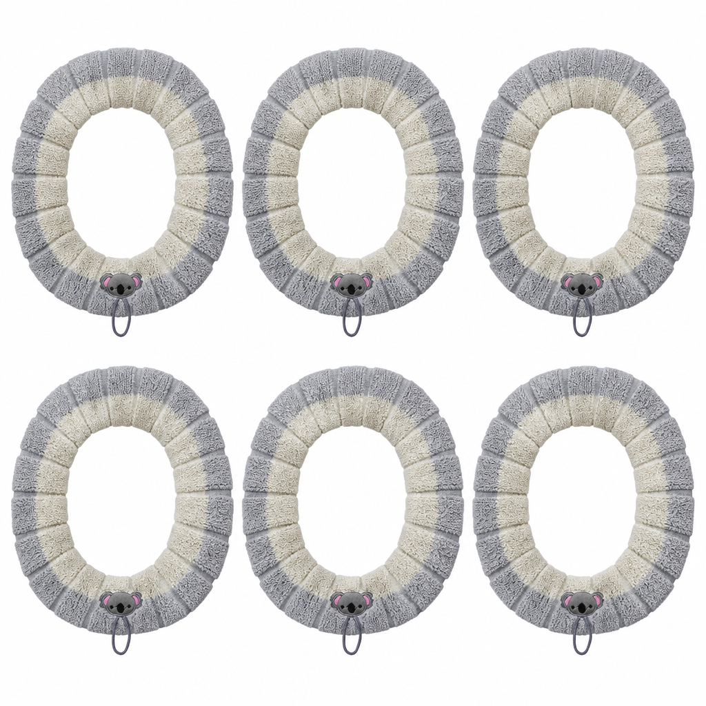 Gris et beige, 6 housses