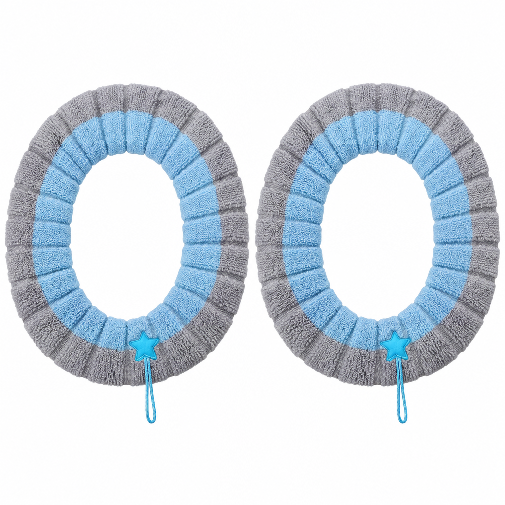 Gris et bleu, 2 housses