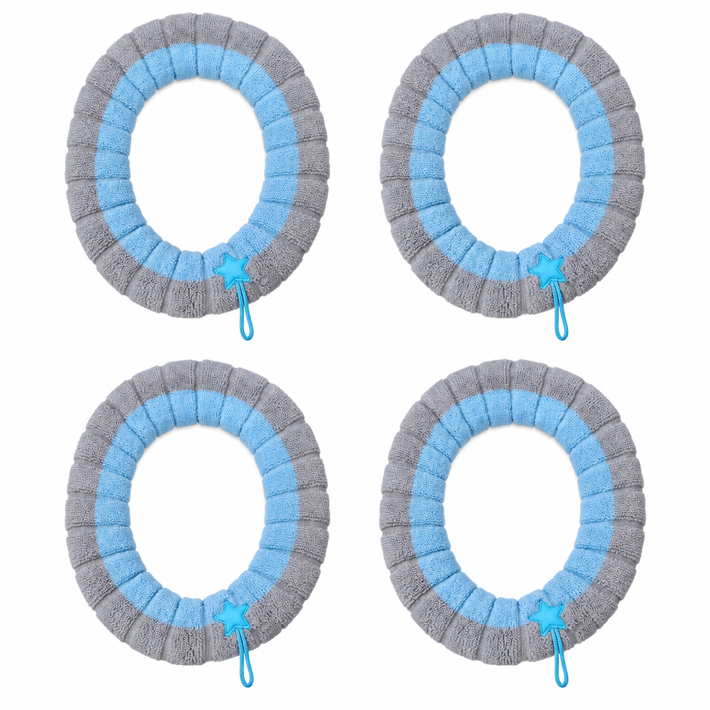Gris et bleu, 4 housses