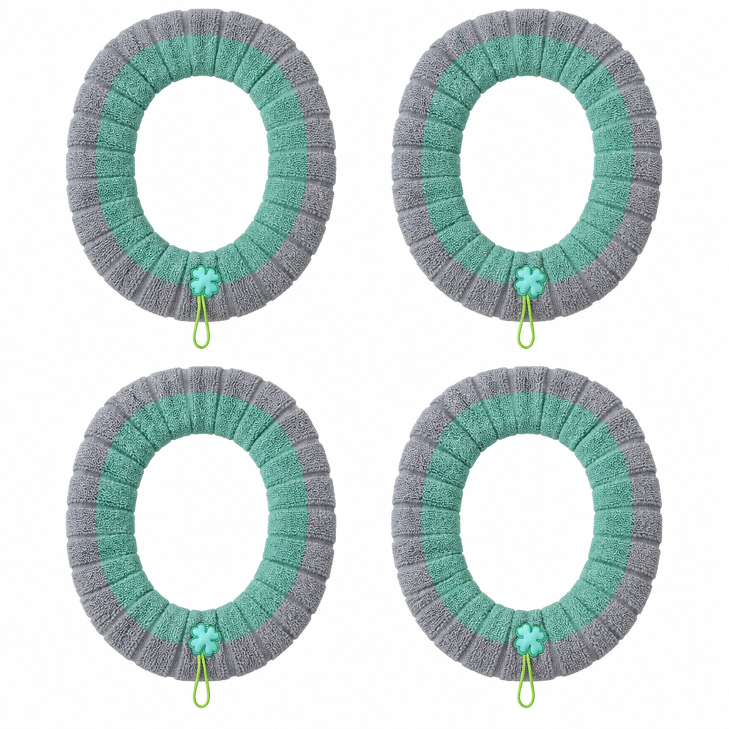 Gris et vert, 4 housses