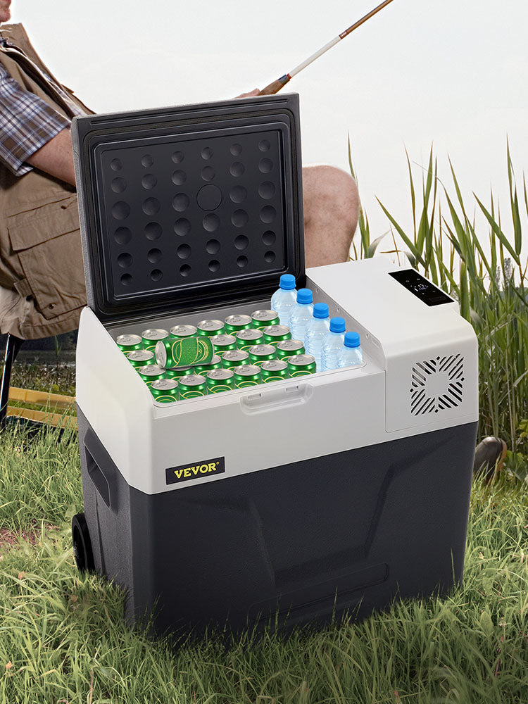 Glacière électrique portable 30/40/50L — 12V/24V/220V, mini frigo, voiture, camping, pique-nique