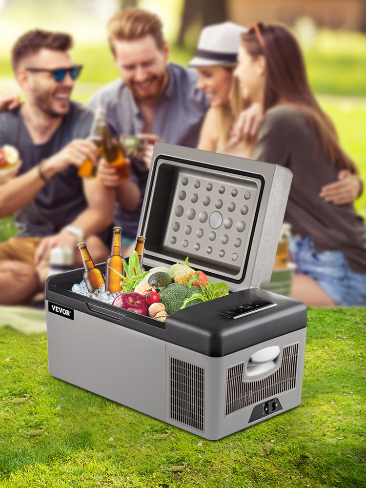 Glacière électrique de voiture 15/20L — compresseur portable, contrôle par application, camping, voyage